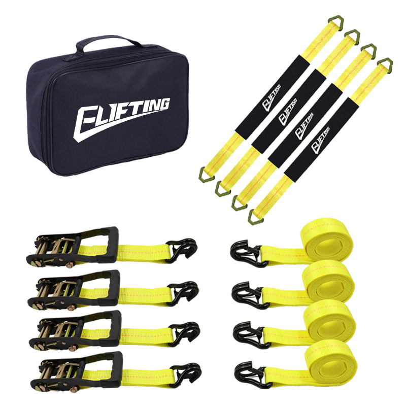 2 inç x 8 ″ bağlantı aks kayışları set （4 paket）